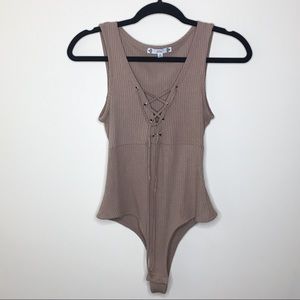💗5 FOR $12💗 Tie up bodysuit